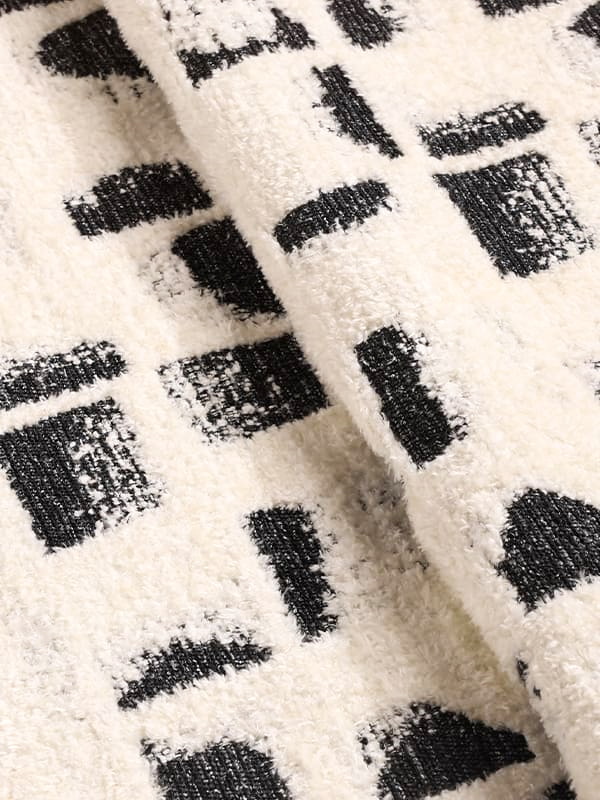MILAN Artistic Geometric Jacquard-kangas